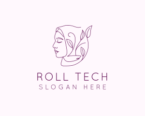 Hijab Woman Beauty  logo design