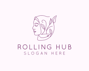 Hijab Woman Beauty  logo design