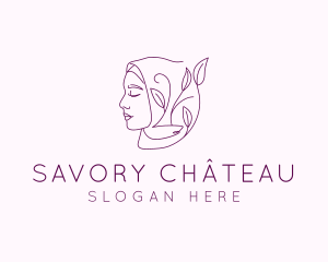 Hijab Woman Beauty  logo design