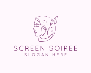 Hijab Woman Beauty  logo design