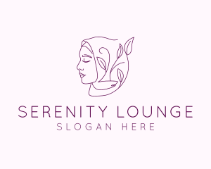 Hijab Woman Beauty  logo design