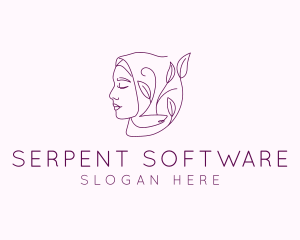 Hijab Woman Beauty  logo design