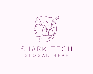 Hijab Woman Beauty  logo design