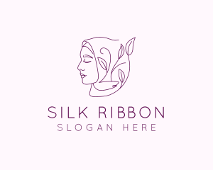 Hijab Woman Beauty  logo design