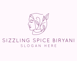 Hijab Woman Beauty  logo design