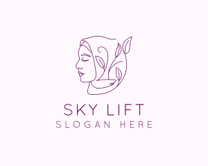 Hijab Woman Beauty  logo design