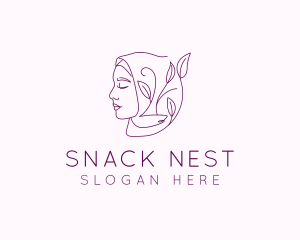 Hijab Woman Beauty  logo design