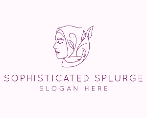 Hijab Woman Beauty  logo design