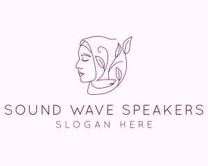 Hijab Woman Beauty  logo design