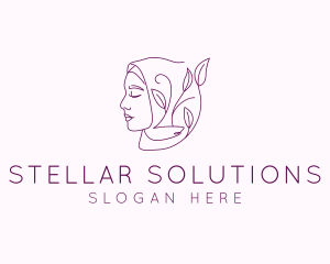 Hijab Woman Beauty  logo design