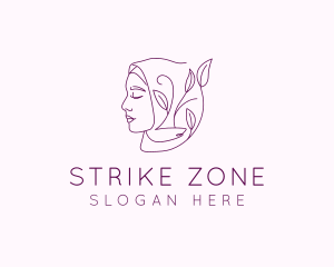 Hijab Woman Beauty  logo design