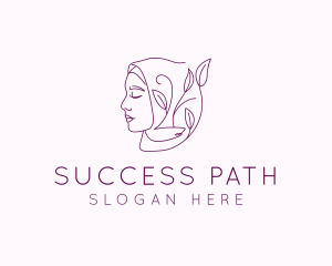 Hijab Woman Beauty  logo design