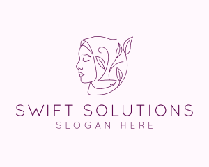 Hijab Woman Beauty  logo design