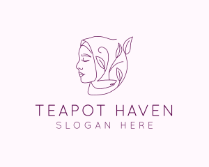 Hijab Woman Beauty  logo design