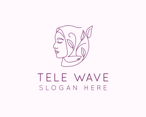 Hijab Woman Beauty  logo design