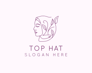 Hijab Woman Beauty  logo design