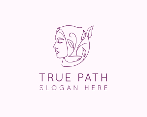 Hijab Woman Beauty  logo design