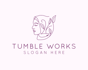 Hijab Woman Beauty  logo design