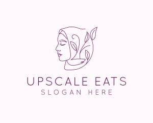 Hijab Woman Beauty  logo design