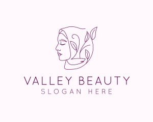 Hijab Woman Beauty  logo design