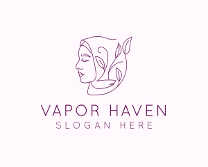 Hijab Woman Beauty  logo design