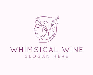 Hijab Woman Beauty  logo design