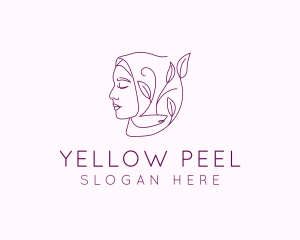 Hijab Woman Beauty  logo design