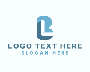 Business Firm Negative Space logo