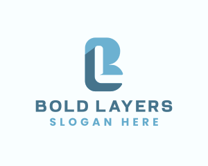 Business Firm Negative Space logo design