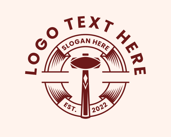 Sledgehammer logo example 1