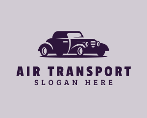 Retro Car Vehicle logo design