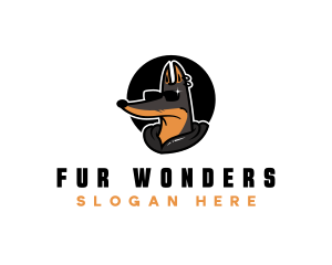 Doberman Cool Shades logo