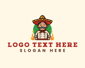 Mexican Restaurant Chef logo