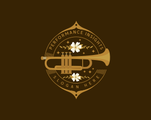 Musical Trumpet Performer logo