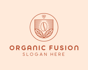 Organic Coffee Bean logo