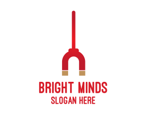 Red Magnet Stick  logo