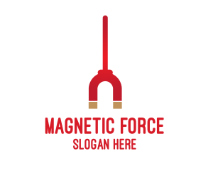 Red Magnet Stick  logo