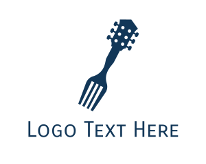 Guitar Fork Food Music Restaurant logo