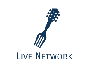 Guitar Fork Food Music Restaurant logo