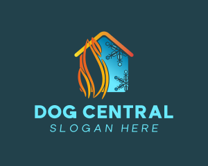 House Heating & Cooling logo design