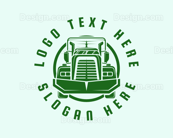 Green Cargo Truck Logo