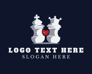 Strategy - Wine Chess Club Sport logo design