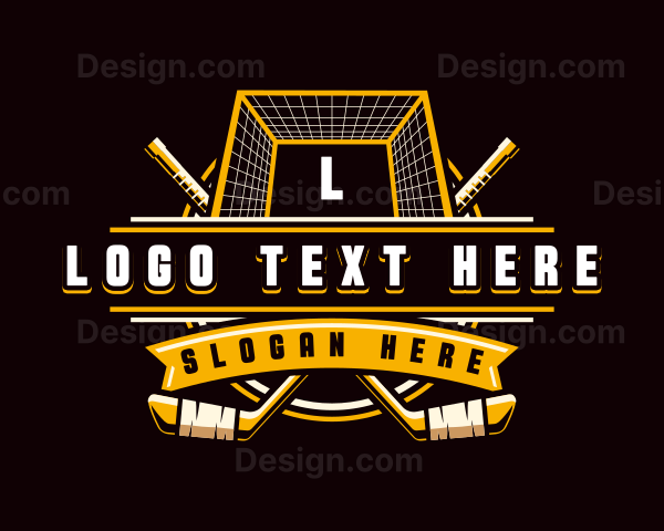 Hockey Sports League Logo