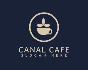 Tea Coffee Cafe logo design