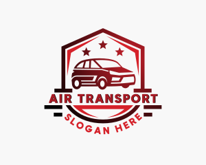 Car Rideshare Transportation logo design