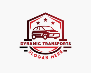 Car Rideshare Transportation logo design