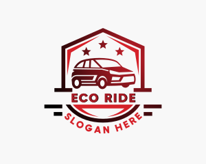 Car Rideshare Transportation logo