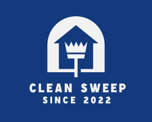 Broom Sweeper Housekeeping logo