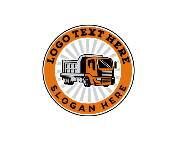 Trucking Logistics Transport logo