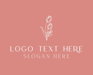 Elegant Feminine Flower logo